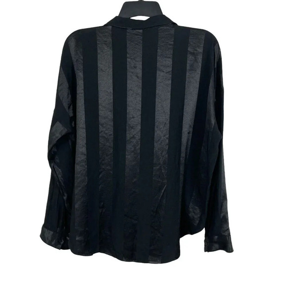 Victoria Secret Women Long Sleeve Button-Down Top Blouse Size L - Picture 2 of 5